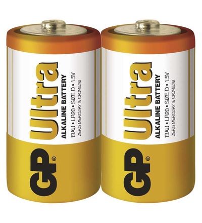 Alkalická baterie GP Ultra D (LR20) B1940