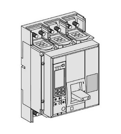 33476 Jistič Compact NS1000H, Micrologic 2,0, 1000A, 4p 4d, Schneider Electric